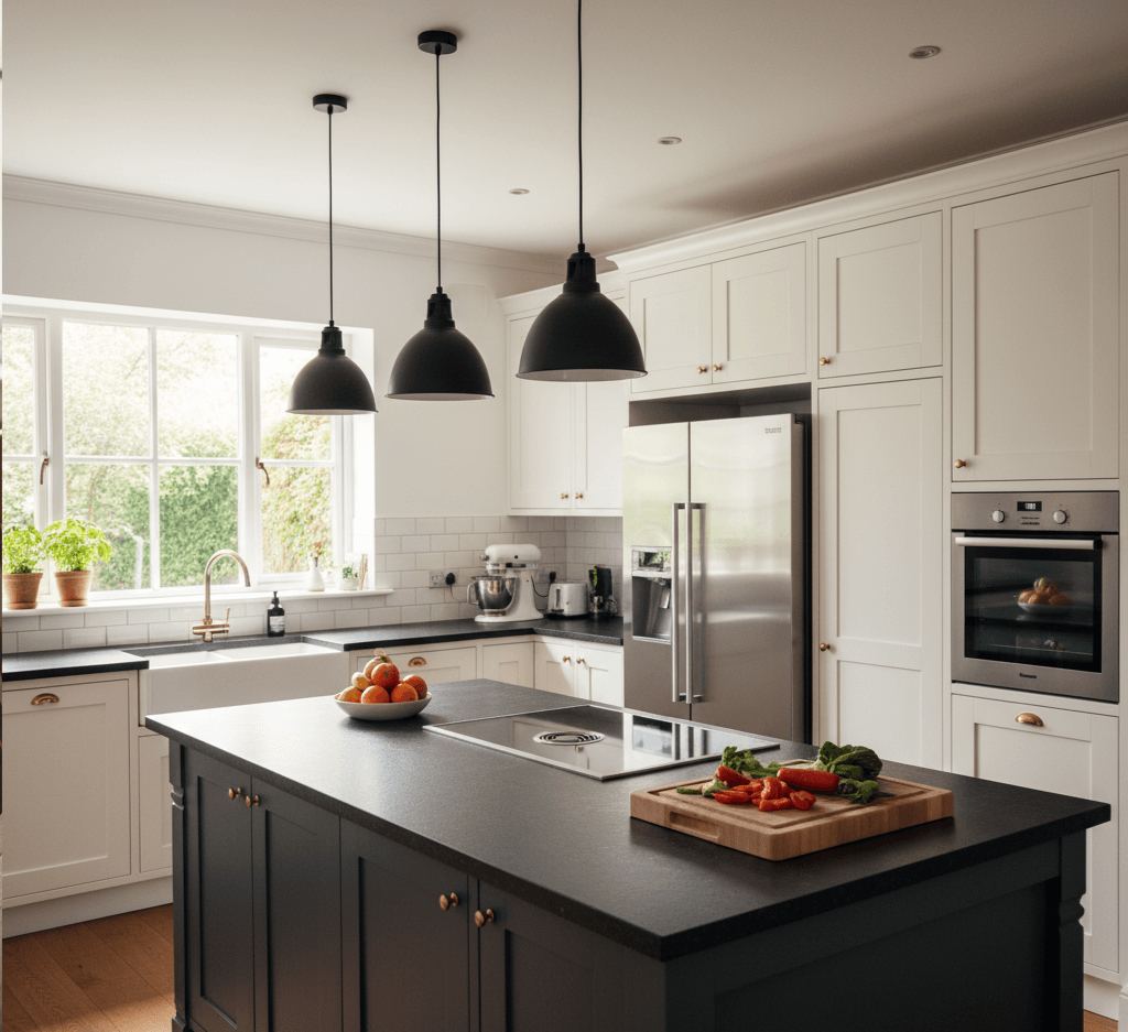 Warm, inviting photo of a vegetarian dish on a rustic table